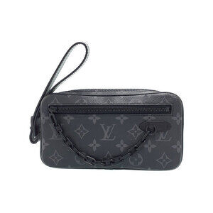 Louis Vuitton Monogram Eclipse Black Pochette Volga Shoulder Bag